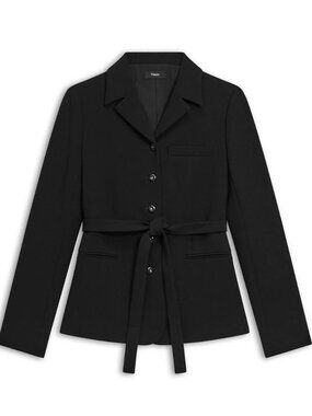 NWT Theory Tie Waist Jacket